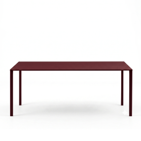 Aluminium Thin-K extedable dining table jaipuir 80x123-203